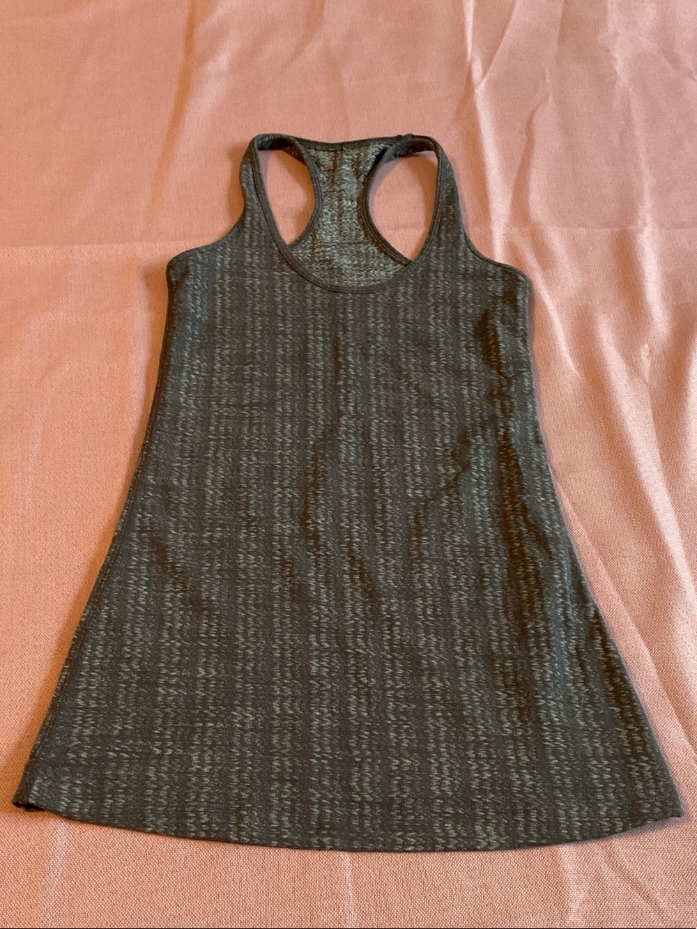 lululemon athletica Charcoal Heather Racerback Tank